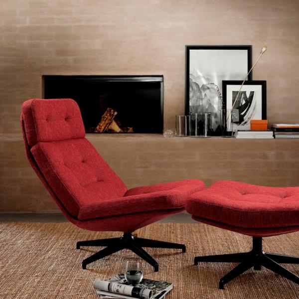 Fotoliu Ikea Havberg Black Red photo 2 Fotoliu Ikea Havberg Black Red photo 2