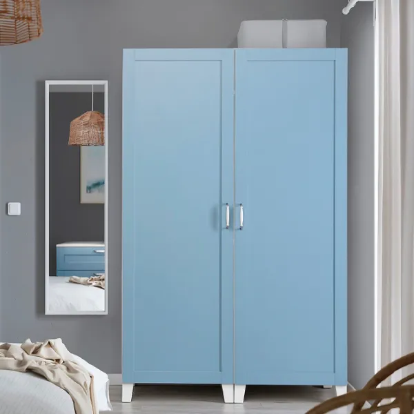 Шкаф Ikea Platsa/Sannidal 120 x 57см x 191 / ДСП / Белый photo 2