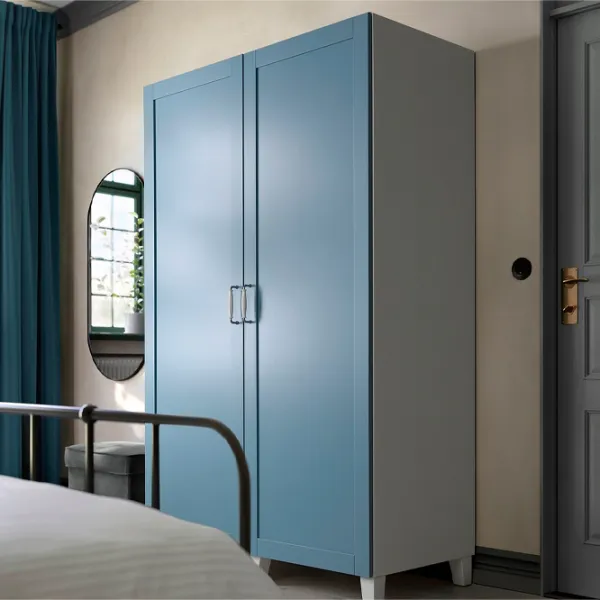 Шкаф Ikea Platsa/Sannidal 120 x 57см x 191 / ДСП / Белый photo 4