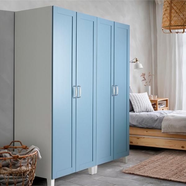 Dulap Ikea Platsa/Sannidal 160 x 57 x 191 / DSP / Alb photo 4