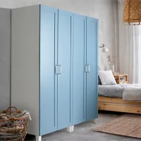 Dulap Ikea Platsa/Sannidal 160 x 57 x 191 / DSP / Alb photo 4