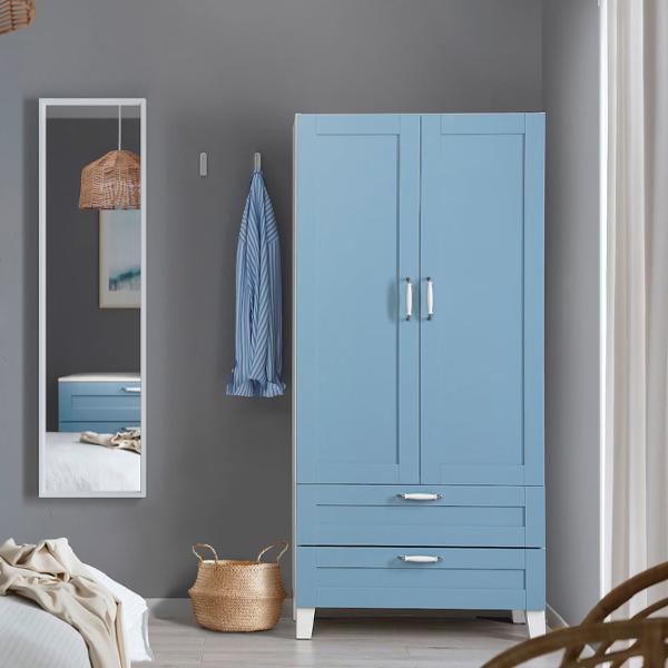 Шкаф Ikea Platsa/Sannidal 80 x 42см x 173 / МДФ / Белый photo 5