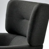 Fotoliu Ikea Oskarshamn Beige Black photo 4