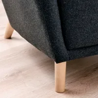 Fotoliu Ikea Oskarshamn Beige Black photo 6