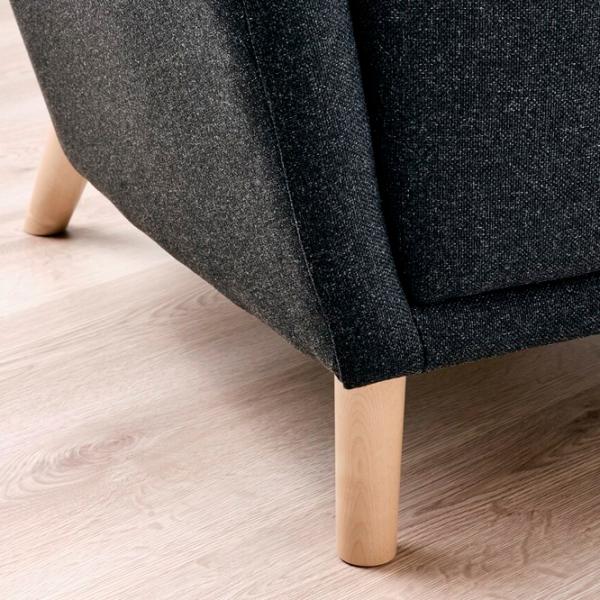 Fotoliu Ikea Oskarshamn Beige Black photo 9 Fotoliu Ikea Oskarshamn Beige Black photo 9