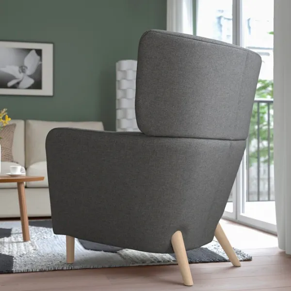 Fotoliu Ikea Oskarshamn/Tibbleby Beige Gray photo 3 Fotoliu Ikea Oskarshamn/Tibbleby Beige Gray photo 3