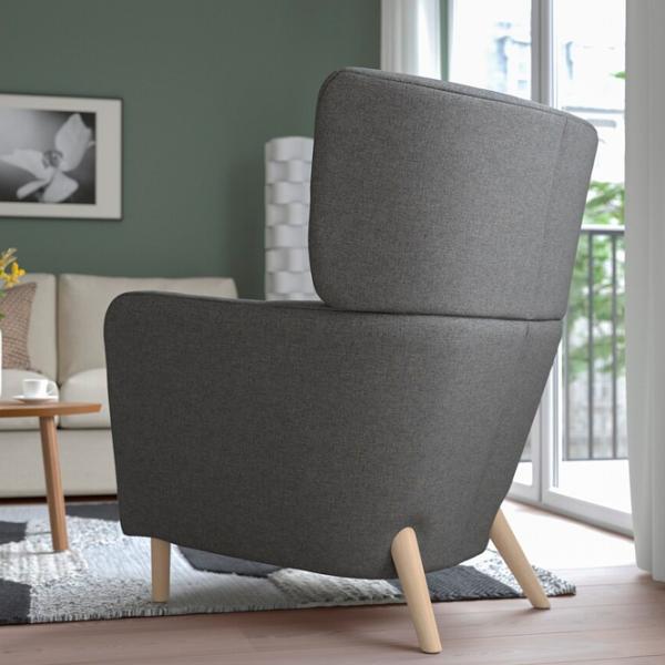 Fotoliu Ikea Oskarshamn/Tibbleby Beige Gray photo 3 Fotoliu Ikea Oskarshamn/Tibbleby Beige Gray photo 3