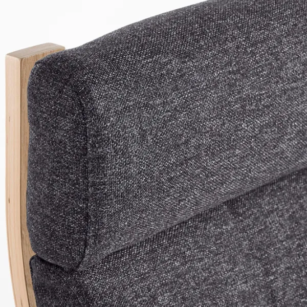 Кресло Ikea Poang/Gunnared Beige Серый photo 5 Кресло Ikea Poang/Gunnared Beige Серый photo 5