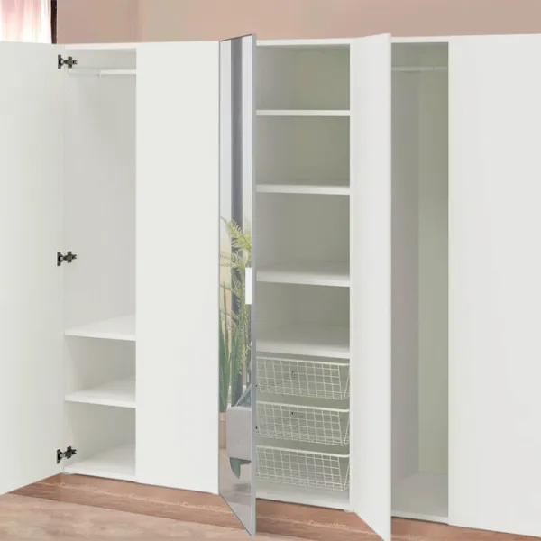 Dulap Ikea Platsa/Straumen/Fonner 220 x 57 x 181.1 / DSP / Alb photo 4