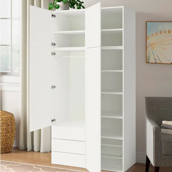 Dulap Ikea Platsa/Fonnes 120 x 56.8 x 241.1 / DSP / Alb photo 6