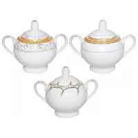 Vas pentru zahăr S&T 2246 White / Ceramică