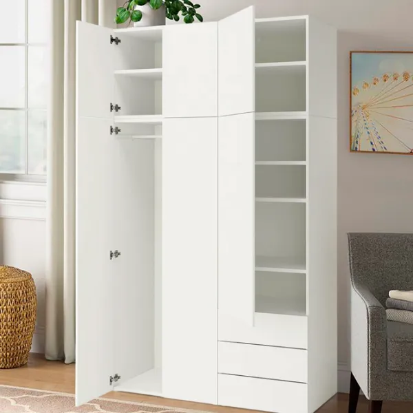 Dulap Ikea Platsa/Fonnes 140 x 57 x 241.1 / DSP / Alb photo 4