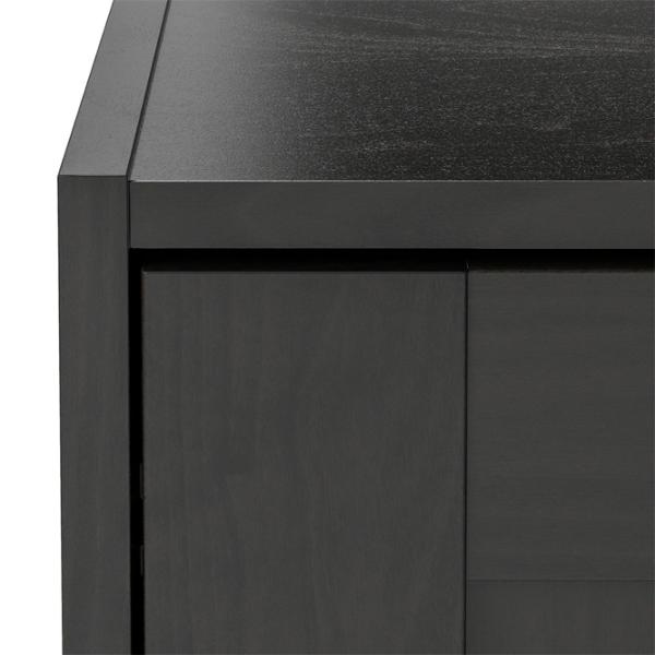 Dulap Ikea Rakkestad 117 x 55 x 176 / DSP / Negru photo 2