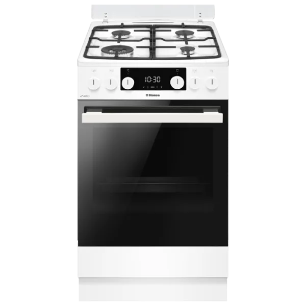Aragaz Hansa FCMW58329 Pe gaz/ White/ Black photo 2