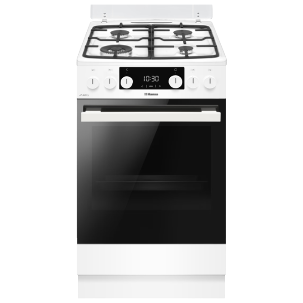 Aragaz Hansa FCMW58329 Pe gaz/ White/ Black photo 2