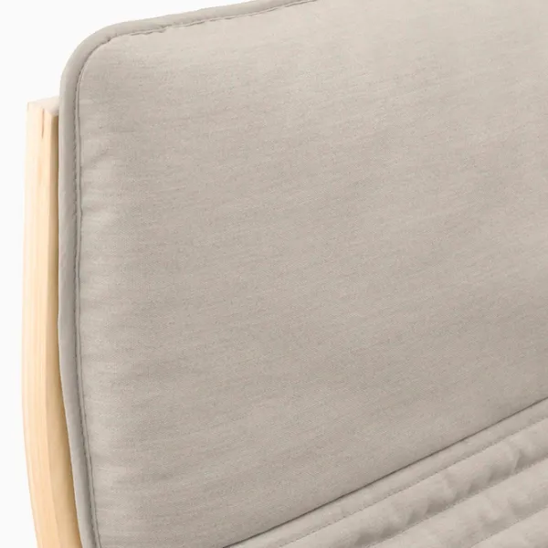 Кресло Ikea Poang/Knisa Beige Серый photo 3 Кресло Ikea Poang/Knisa Beige Серый photo 3
