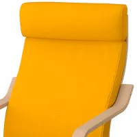 Fotoliu Ikea Poang Beige Yellow photo 2