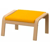 Fotoliu Ikea Poang Beige Yellow photo 3
