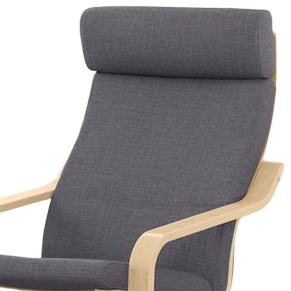 Кресло Ikea Poang Beige Серый photo 2 Кресло Ikea Poang Beige Серый photo 2