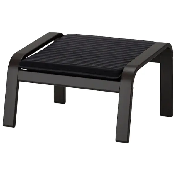 Кресло Ikea Poang Черный Черный photo 2