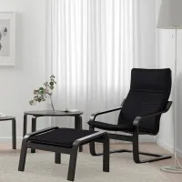 Fotoliu Ikea Poang Black Black photo 5
