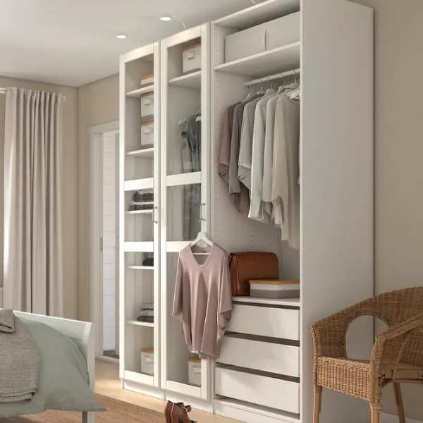 Dulap Ikea Pax/Tyssedal 175 x 58 x 236.4 / DSP / Alb photo 3 Dulap Ikea Pax/Tyssedal 175 x 58 x 236.4 / DSP / Alb photo 3