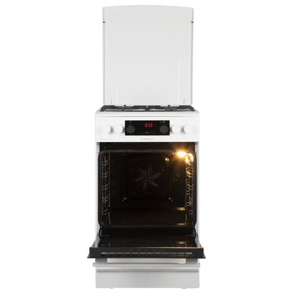 Aragaz Hansa FCMW59329 Pe gaz/ White/ Black photo 2 Aragaz Hansa FCMW59329 Pe gaz/ White/ Black photo 2
