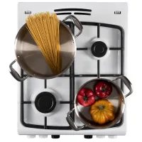 Aragaz Hansa FCMW59329 Pe gaz/ White/ Black photo 7
