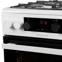 Aragaz Hansa FCMW59329 Pe gaz/ White/ Black photo 12