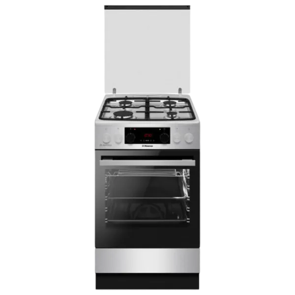 Aragaz Hansa FCMX59329 Pe gaz/ Inox/ Black photo 1