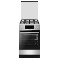 Плита Hansa FCMX59329 Газовая/ Нержавеющая сталь/ Черный