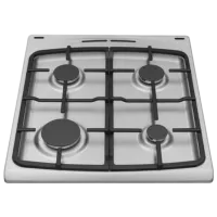 Aragaz Hansa FCMX59329 Pe gaz/ Inox/ Black photo 3