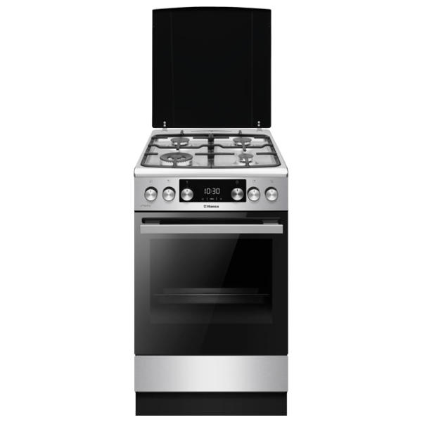Aragaz Hansa FCMX583292 Pe gaz/ Inox/ Black photo 2