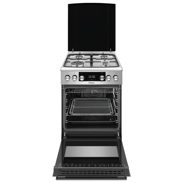 Aragaz Hansa FCMX583292 Pe gaz/ Inox/ Black photo 3