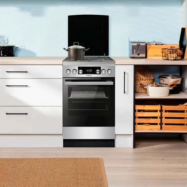 Aragaz Hansa FCMX583292 Pe gaz/ Inox/ Black photo 10