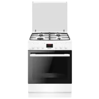 Плита Hansa FCMW682233 Газовая/ Белый/ Черный