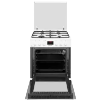 Aragaz Hansa FCMW682233 Pe gaz/ White/ Black photo 2