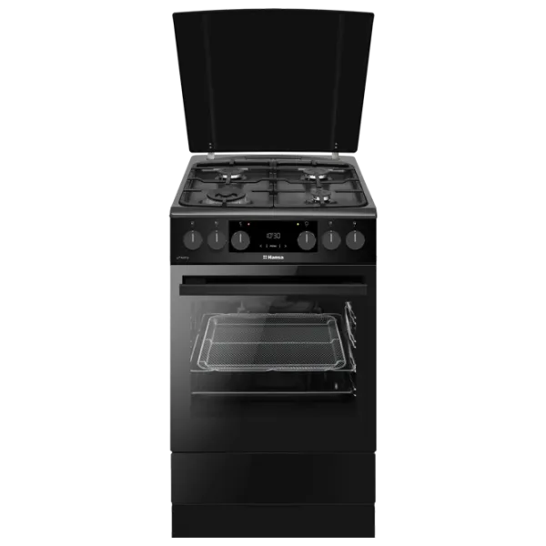 Aragaz Hansa FCMM693291 Pe gaz/ Black/  photo 2 Aragaz Hansa FCMM693291 Pe gaz/ Black/  photo 2