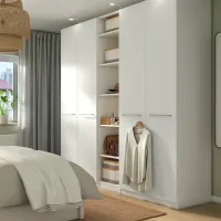 Шкаф Ikea Pax/Forsand 250 x 60см x 236.4 / ДСП / Белый photo 2