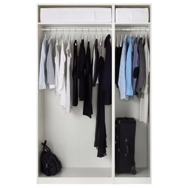 Шкаф Ikea Pax/Forsand 150 x 60см x 236.4 / ДСП / Белый photo 3