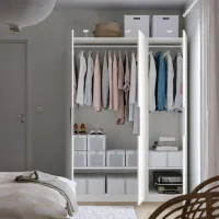 Dulap Ikea Pax/Forsand 150 x 60 x 201.2 / DSP / Alb photo 3