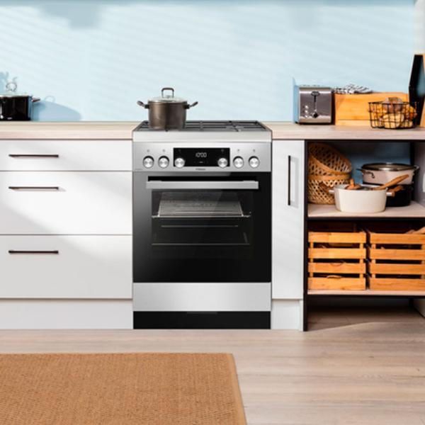 Aragaz Hansa FCMX69329 Pe gaz/ Inox/ Black photo 7
