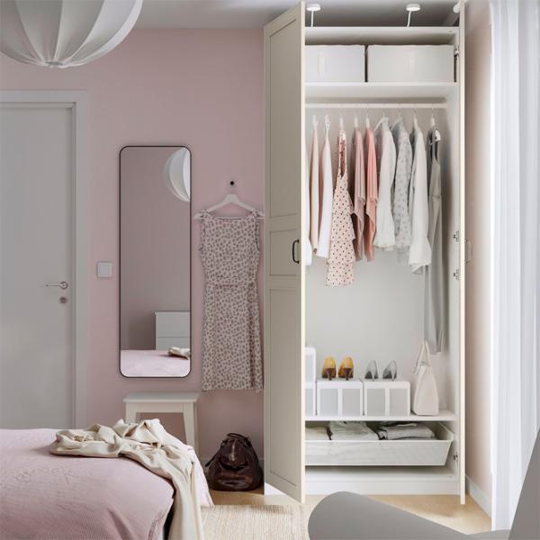 Dulap Ikea Pax/Fardal 100 x 60 x 236.4 / DSP / Bej deschis photo 3 Dulap Ikea Pax/Fardal 100 x 60 x 236.4 / DSP / Bej deschis photo 3