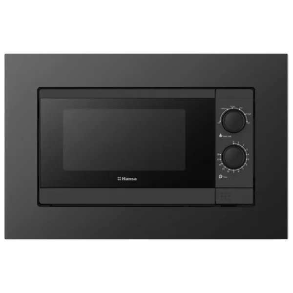 Микроволновая печь Hansa AMGB20M1BH Встраиваемый / 800 Вт / Черный photo 1