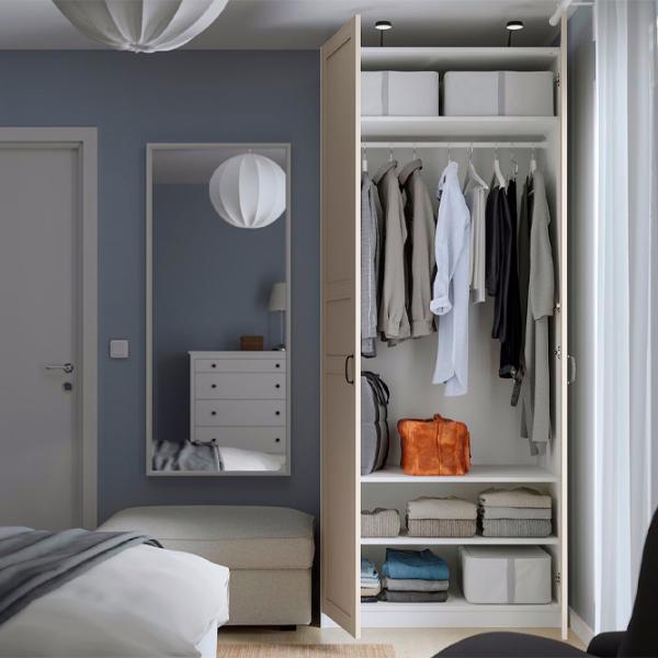 Dulap Ikea Pax/Fardal 100 x 60 x 236.4 / DSP / Alb photo 3