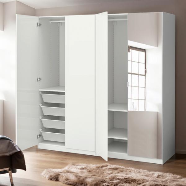 Шкаф Ikea Pax/Fardal/Aheim 200 x 60см x 201.2 / ДСП / Белый photo 2