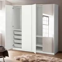 Dulap Ikea Pax/Fardal/Aheim 200 x 60 x 201.2 / DSP / Alb photo 2