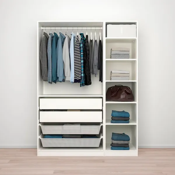 Шкаф Ikea Pax/Fardal/Aheim 150 x 60см x 201.2 / ДСП / Белый photo 2