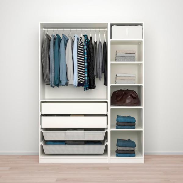 Шкаф Ikea Pax/Fardal/Aheim 150 x 60см x 201.2 / ДСП / Белый photo 2