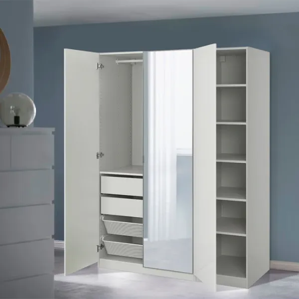 Шкаф Ikea Pax/Fardal/Aheim 150 x 60см x 201.2 / ДСП / Белый photo 3